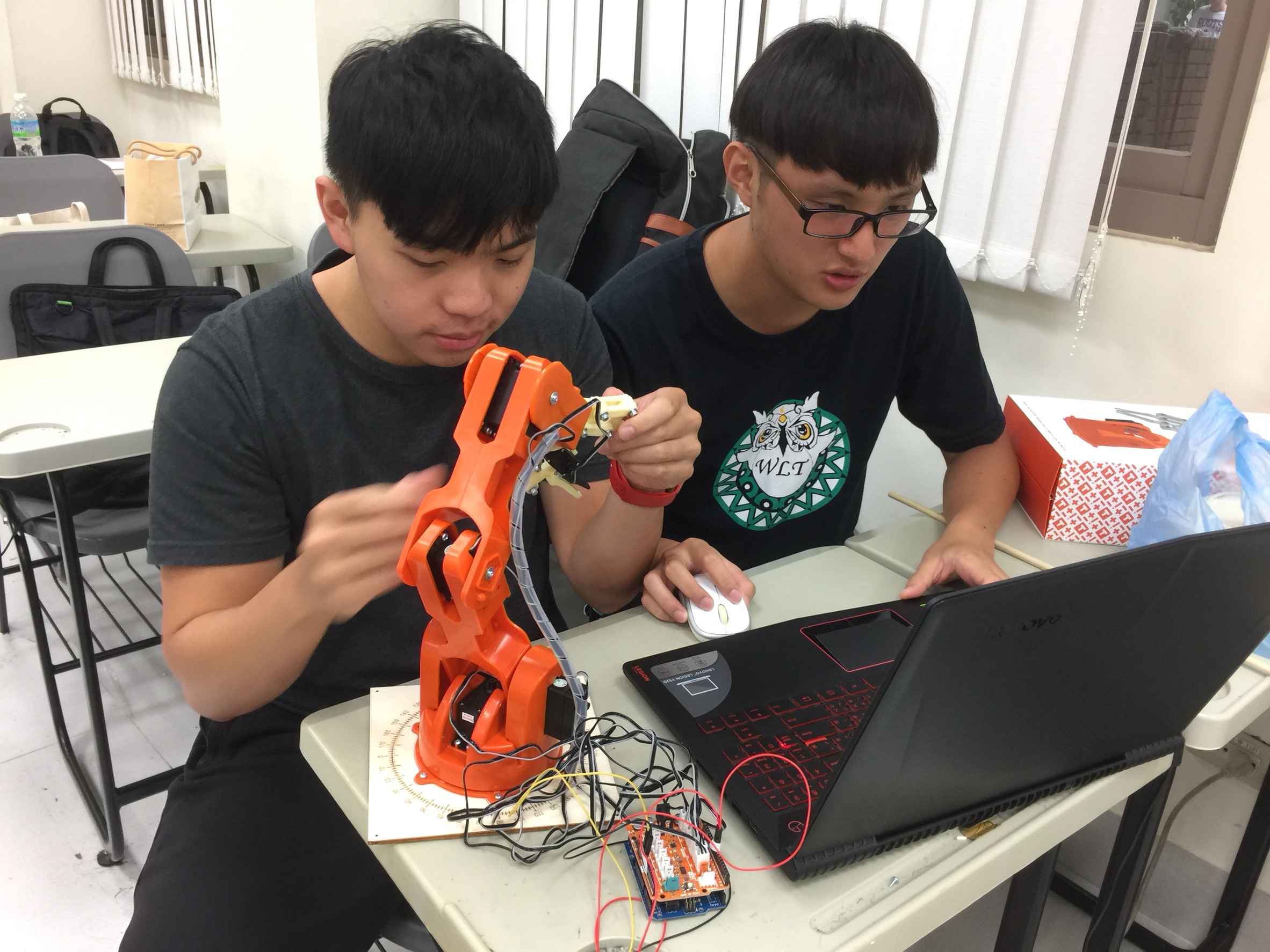 Robotic arm & Image processing